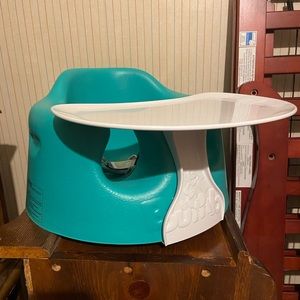 EUC Bumbo Floor Seat with Tray